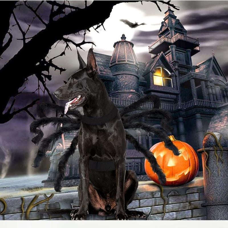 Transform Your Pet into a Halloween Star with WEKKOPET Spider Condiment Shirts - Perfect for Dogs and Cats of All Sizes!