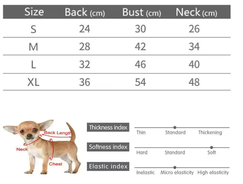 FBI Dog Vest – Warm Winter Jacket for Small & Medium Dogs – Soft Pet Coat for Puppies, Chihuahuas & French Bulldogs