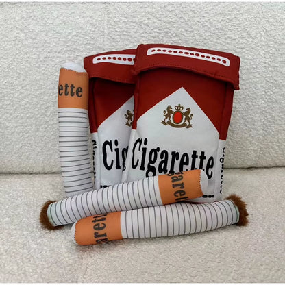 Get Your Pup Chewing with Our Hilarious Plush Cigarette Doll Toy – The Perfect Anti-Bite Buddy!