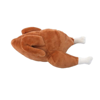Thanksgiving Fun Awaits with Our Squeaky Plush Turkey Dog Toy for Playful Pups!