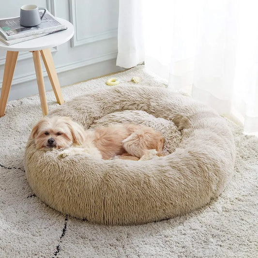 Cozy Plush Cat Bed: The Ultimate Warm Nest for Your Feline Friend