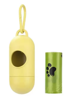Dog Poop Bag Dispenser Set – Waste Bag Holder with Biodegradable Pet Waste Bags – Travel & Outdoor Dog Supplies