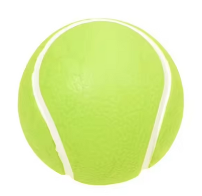 Interactive Dog Toy Ball – Soft TPR Squeaky Chew Toy for Small Dogs – Bite-Resistant Pet Toy for Teeth Cleaning & Play