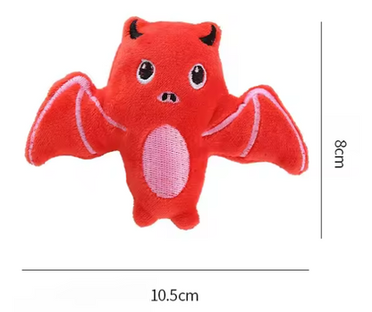 Halloween Catnip Toy for Cats – Bat & Spider Shape – Durable Interactive Chew & Tease Toy for Kittens & Cats – Teeth Grinding & Play