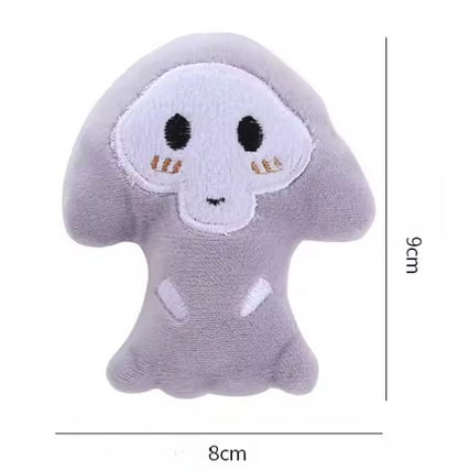 Halloween Catnip Toy for Cats – Bat & Spider Shape – Durable Interactive Chew & Tease Toy for Kittens & Cats – Teeth Grinding & Play