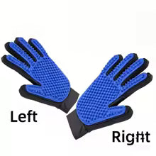 Pet Grooming Glove – Hair Remover & Massage Brush for Dogs & Cats