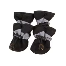 4-Pack Waterproof Dog Boots – Anti-Slip Rain Shoes for Small Dogs & Cats